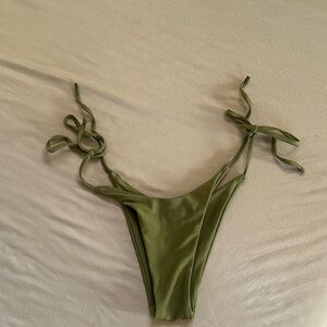 Olive Green Bikini Bottom